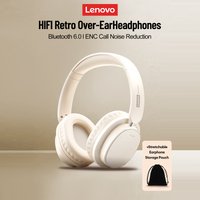 Lenovo LS105 Bluetooth Headset Wireless Gaming Headset High-Quality Sound ENC Noise Cancelling Low Latency Deep Bass with Mic