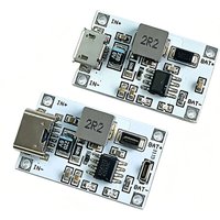 1-5pcs 5V 2A Lithium Battery Charger Step Up Protection Board 2S 7.4V 8.4V Boost Power Module Li-Po Li-ion 18650 Micro Type-c