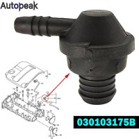 For SKODA FABIA OCTAVIA II 1Z RAPID NH ROOMSTER 5J SUPERB MK2 3T4 Vent Engine Breather Hose One Way Valve 030103175B