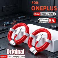 65W 6A Type C to Type C Super Fast Charging Cable USB C Quick Charge Data Wire For Oneplus 13 12 Pro Mobile Phone Charging Cord