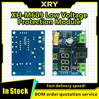 XRY 1PCS XH-M609 DC voltage protection module Lithium battery under voltage loss, low power, disconnect output 6-60V