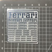 AliExpress Metal Decal For Ferrari Model Sticker DIY Decorate Sticker Motorcycle Car Laptop Bike Case Decal For Ferrari 488 F8 SF90 812 360