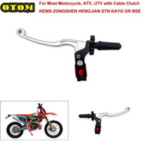 Universal Motorcycle Clutch Lever Assembly Adjustable Gear For ATV UTV KEWS ZONGSHEN HENGJIAN GR KAYO BOSUER with Cable Clutch