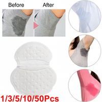 1-50pcs Unisex Sweat Pads Summer Deodorants Underarm Anti Perspiration Sweat Pads Disposable Absorb Sweat Shield Pad New