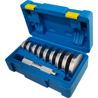 10-Piece Angled Bearing Tool Kit - Wheel Bearing Remover & Bushing Press Set for Auto Repair