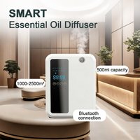Multi-Functional Aromatherapy Diffuser 500ml Large Capacity Smart Bluetooth Essential Oil Air Freshener for Home Hotel Bathroom