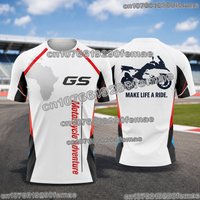 Outdoor Summer Motorcycle GS Adventure Riding T-Shirt Quick Dry Breathable Comfortable Sports Jersey for Dedicated Riders