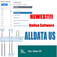 2026 Alldata US Full Version Online Login Account Wiring Diagrams Repair Software All Data Workshop Repair Essential Tool