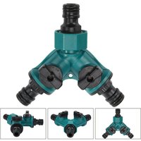 Plastic Water Pipe Quick Connector 3/4" Garden Tap Hose Splitter Y Connector Water Diverter For Faucet Irrigation Watering Tools