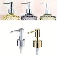 1Pc Press-Type Soap & Lotion Pump Replacement Head - Bathroom Dispenser Top for Home Decor