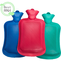 (BBQ4)500/1000ml Water Injection Rubber Hot Water Bag Thick Hot Water Bag Winter Warm Water Bag Hand Feet Warmer Water Bag