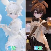 (In Stock) Uffoll Tea Series Blind Box Doll Proportional Joint Movable 1/5 Scale Cute Desktop Decoration Collectible Trendy Toy