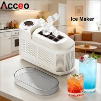Mini Small Ice Maker 8 Ice Cubes Ready 15 MIN DIY Ice Making 12V/220V Car Cube ice Automatic Ice Making Box For Car Home Camping