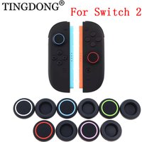 2pcs ThumbSticks Grips Caps For Switch 2 JoyCon Silicone Joystick Caps Thumb Stick Cover Accessory Parts