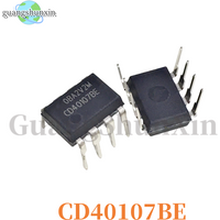 10PCS CD40107B CD40107 CD40107BE DIP-8 inline dual 2 input and non buffered/driver