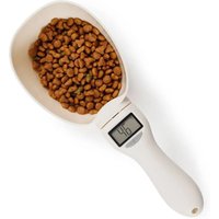 Pet Food Weighing Spoon Electronic Measuring Tool Dog Cat Feeding Scale Digital Display Spoon for Weight Volume Measurement