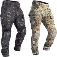 Gen3 Tactical Pants Combat Pant Men's Flex Stretch Work Cargo Pants Green Spot Trouser Outdoor Training Trekking Hunting Pants