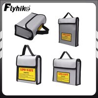 Fireproof Waterproof Safety Bag Lipo Battery Explosion Proof Safety Bag Fire Resistant for Racing Drone RC Model Lipo Battery
