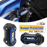 Motorcycle RKF 125 Engine Protection Guard Bumper Decorative Block Crash Bar (Extended Edition) For Keeway RKF125 2018-2024