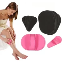 10pcs/set Natural Face Leg Hair Remover Epilator Exfoliator Pad for Women Beauty Tools Smooth Legs Skin Care Hair Removal Pad