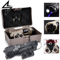 WADSN MAWL-C1+ Tactical Laser Sight Green Visible/IR Laser White Light Flashlight Dual Pressure Button Switch Fit 20mm Picatinny