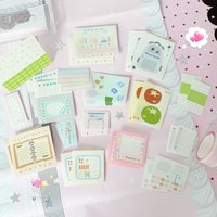 Kawaii Writable Sticker Packs Scrapbook 30PCS/pack Stickers Decorative Stickers For Arts Diy Crafts Album Journal Plann