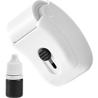 Confidential Roller Stamp Privacy Seal with Side Ink Refill Hole No Residue Quick Dry No Odor Personal Information Protection
