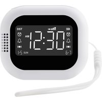 Rechargeable Bed Shaker Alarm Clock Vibrating Alarm Clock Wireless Alarm Clock With White Noise Deep Sleep Function Alarm Clock