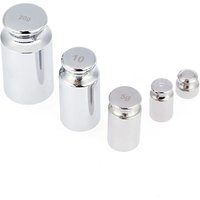 1g/2g/5g/10g/20g/50g/100g Grams Accurate Calibration Set High Quality Scale Weights Sets Chrome Plating Weight Measurement