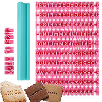 DIY1 Set Ceramic Art Alphanumeric Letters Polymer Clay Stamping Stamps Embossing Die Seals Embossing Clay Tools