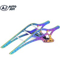AUTO JOY AX24 Aluminum Frame Chassis Brass SCX24 Skid Plate Aluminum Spacer Upgrades Parts for Axial SCX24 1/24 RC Crawler Car