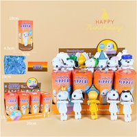 New Hipper Angel Snoopy blind box computer mobile phone decoration ornaments mini hand-made anime model children's birthday gift