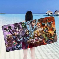 He-Man and the Masters of the Universe Microfiber Beach Towel Absorbent Quick Dry Soft Swimming Resort Mountain Climbing Towel