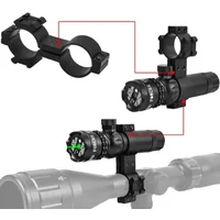 Hot Rifle Clamp Tube Figure 8 Fixing Dual Rings Mount with Picatinny Rail Glock Pistol Sight Scope Flashlight Ar 15 Accessories