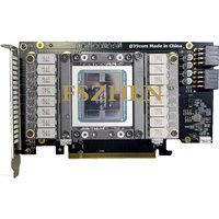 V100 32GB GPU SXM2+ GPU SXM2 zu PCIe Adapterkarte + Wassergekühlte Wärmeableitung