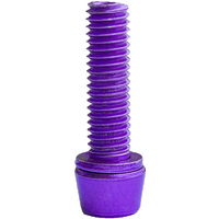 AliExpress NONE 6pcs Bicycle M5*18 Purple Handlebar Screws Water Bottle Cage Screws Shelf Screws Brake Handlebar Screw Part Bicycle Component