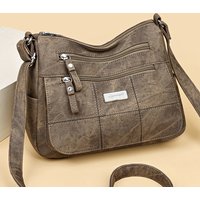 Women's Canvas Shoulder Bag Fashion Multi-functional Outdoor Shoulder Bag Women's Commuter Large Capacity Shoulder Bag Crossbody