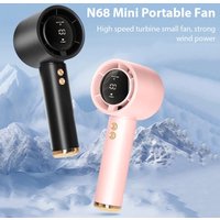Mini Handheld Fan USB Fast Charging Portable High-Speed Mute Air Calculator Fan for Travel And Outdoor Activities