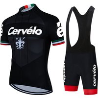 AliExpress CERVELO Cervélo Men Professional Road Bike Cycling Jersey Set Short Sleeve Bib Pants Suit Breathable Quick Dry Outdoor Sports Clothing