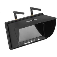 LST LCD5802D 5802 5.8ghz 5.8G 40CH 7Inch Raceband VRX FPV Monitor /Video Screen 800x480 Build-in DVR / Battery For Racing Car