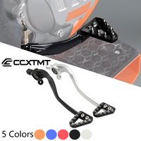 Motorcycle CNC Aluminum Rear Pedal Brake Lever For KTM SX SXF XC XCF EXC EXCF 125-500 For Husqvarna FC FE FX TC TE TX 2017-2022
