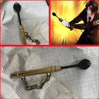 Anime Limbus Company Index Father's Blade Spoon & Fork Cosplay Props PLA Material Detachable Halloween Carnival Party For Men