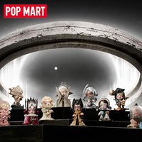POP MART SKULLPANDA Seria WHERE TIME DWELLS Mystery Box Oryginalne Zabawki Blind Box Zgadkowe Zabawki Ozdoby Figurki Dekoracje do Domu Biurko