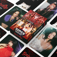 92PCS KATSEYE BEAUTIFUL CHAOS Album Photo Cards Set - Manon Daniela Lara Idol LOMO Cards with Stickers