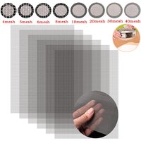 1pcs 4/5/8/20/30/40-500 Mesh 304 Stainless steel filter screen Woven Wire High Quality Stainless Steel Screening Filter Sheet