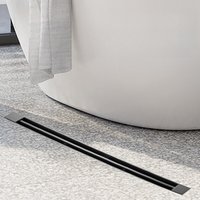 Linear floor drain, narrow stainless steel, long linear floor drain, anti-reverse artifact, card strip, deodorant floor