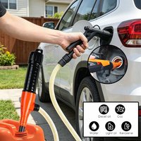 Portable electric fuel transfer pump 12W 3V battery powered liquid siphon pump suitable for automotive and truck gas drainage