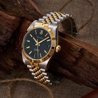 Baltany Men Automatic Watch 36mm Mechaical Wristwatch Sapphire Mirror 10ATM Waterproof Luminous NH35