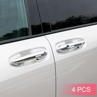Chrome Keyless Door Handle Cover Protector For Toyota Sienna 2021 2022 2023 2024 Car Accessories
