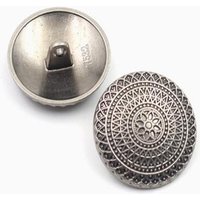 10pcs/lot Size:15mm-25mm Retro pattern Metal Buttons simple Button Women's Windbreaker coat Decoration Sewing(SSA-3784)